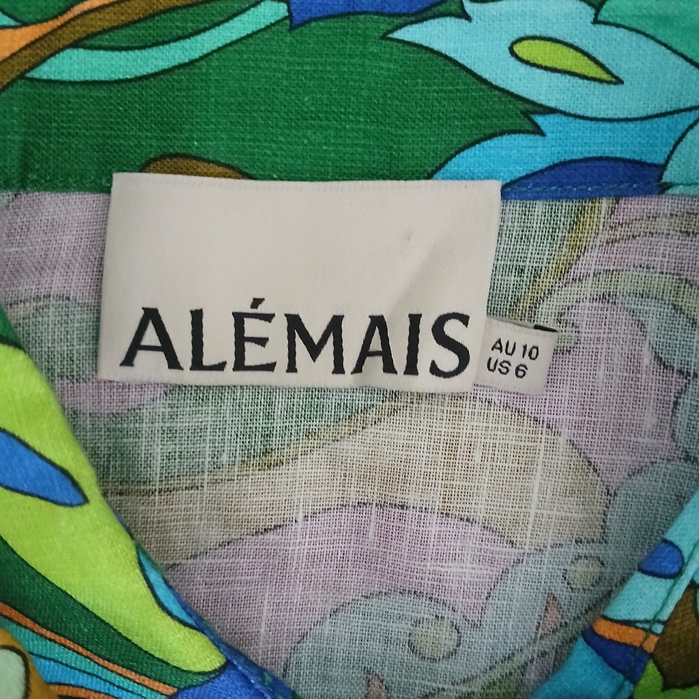 ALEMAIS Yvette Shirt in‎ Multi - Picture 7 of 10